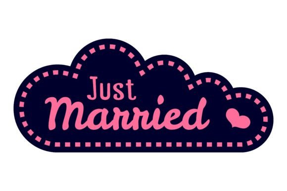 Celebrate Your Style: The Just Married Cloud Wedding Photo Booth