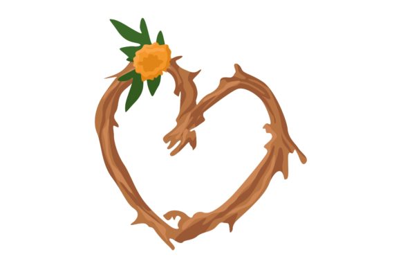 Heart Decoration Wedding Illustration: A Complete Design Suite
