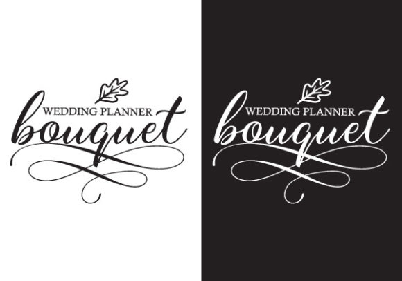 Typography Logo Wedding Planner Vector: A Designer's Go-To Asset