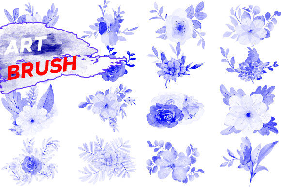 Watercolor Flower Art Brush: The Wedding Set That Saves Hours