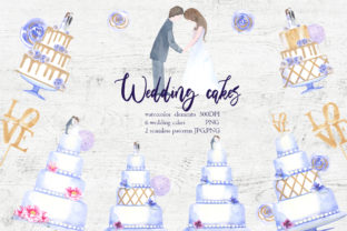 Watercolor Wedding Cakes: A Design Asset for Ethereal Branding