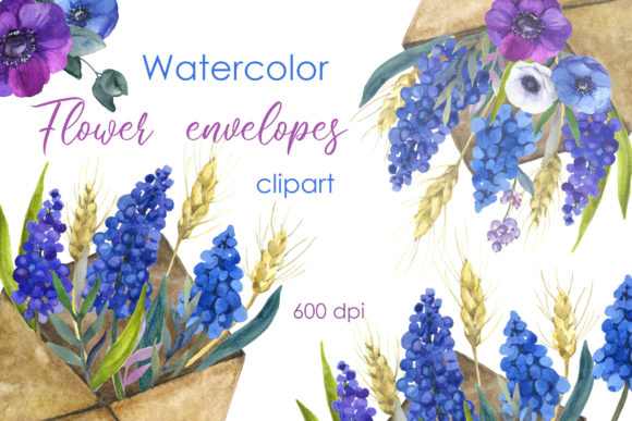 Watercolor Wedding Decor: Floral Clipart for Effortless Elegance