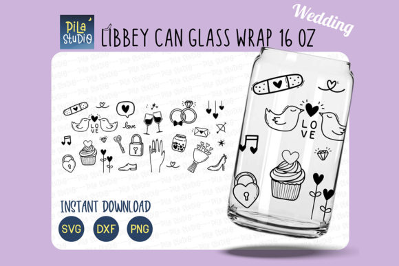 Wedding Can Glass SVG: Crafting the Perfect Sip for Your Big Day